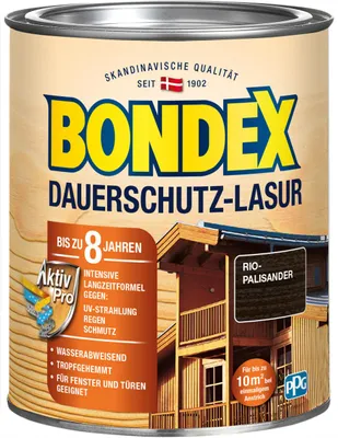Produktbild von Bondex Dauerschutz Lasur 750 ml rio palisander