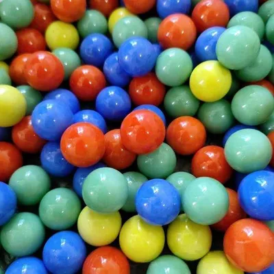 Produktbild von Glassteine Dekorationssteine 16 mm, 90 Stück, Bunt