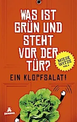 Zdjęcie produktu dla Was ist grün und steht vor der Tür? Ein Klopfsalat!