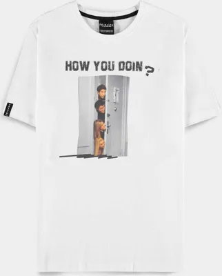 Produktbild von Difuzed WarnerFriends How you doin Herren-M-T-Shirt