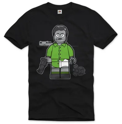 Produktbild von style3 Bad Breaking T-Shirt Herren heisenberg tv walter white crystal meth