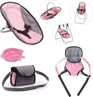 Immagine prodotto di Set di accessori Bayer Design rosa/grigio | 63608AB