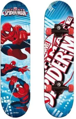 Produktbild von Mondo Spiderman Skateboard 80x20 Cm Mehrfarbig  Mehrfarbig One Size