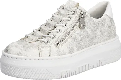 Obrázok produktu pre Rieker Damen tenisky goldweiss metallic, Damen:43 EU