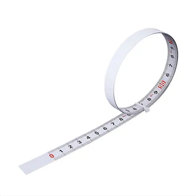 Produktbild von Selbstklebendes Messlineal aus Kohlenstoffstahl Maßband links nach rechts Ablesung 13mm Breite 5 Meter Länge