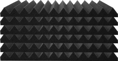 Immagine prodotto di Pannelli in schiuma acustica, confezione da 52 pezzi, 12 x 12 x 1 pollice, per pareti e soffitti di studi di registrazione