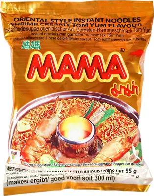 Obrázok produktu pre Instantné rezance Mama s príchuťou Creamy Tom Yum, 55 g