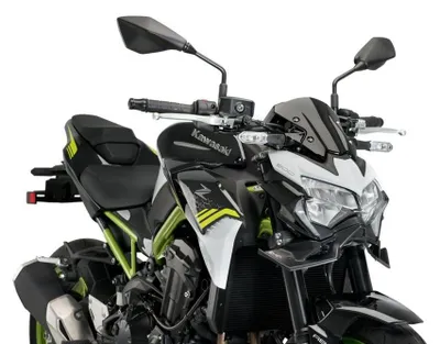 Produktbild von PUIG 20626J Naked Front Spoiler passend fuer KAWASAKI Z900SE Mattschwarz