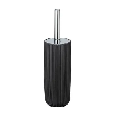 Produktbild von WENKO WC Garnitur AGROPOLI Grau Toiletten Bürsten Klo Halter Bad Gäste WC