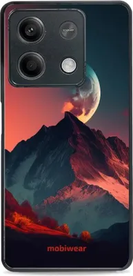 Produktbild von Handyhülle für Xiaomi Redmi Note 13 5G, Mobiwear Glossy Case, Gebirgsdämmerung