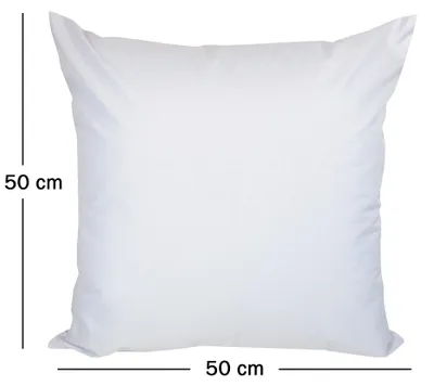 Produktbild von JACK 50x50cm Outdoor Lounge Kissen Dekokissen inkl. XXL-Füllung Wasserabweisend Sitzkissen Garten Stuhl Lotus Effekt, Farbe:Weiß