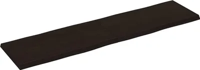 Produktbild von vidaXL Tischplatte 160x40x(2-4) cm Massivholz Behandelt Baumkante