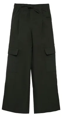 Produktbild von s.Oliver Wide-Leg Regular Fit Hose mit Hohem Bund, normaler Beinlänge, Cargotaschen und regulierbarer Weite