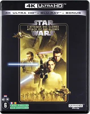 Produktbild von Star Wars: Episode II - Angriff der Klonkrieger [2xBLU-RAY+BLU-RAY 4K]
