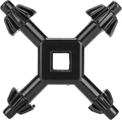 Immagine prodotto di Morsetto a quattro punte per trapani elettrici e a percussione con montaggio universale.