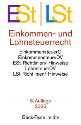 Produktbild von Einkommen- / Lohnsteuerrecht. ESt / LSt