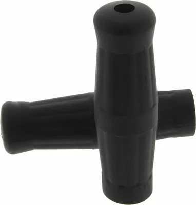 Obrázek produktu pro Gumová rukojeť JMP černá průměr 1 palec, 130 mm otevřená