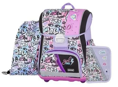 Immagine prodotto di Set scolastico 3 pezzi PREMIUM Funny Girl 6-75926