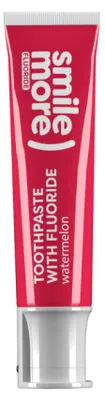 Productafbeelding van HiSkin Tandpasta met fluoride, Watermeloensmaak, 30 ml