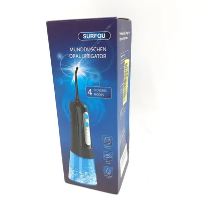 Produktbild von SURFOU Munddusche Elektrisch IPX7 wasserdicht 300ml Weihnachten Geschenke Oral Irrigators