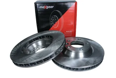 Produktbild von MAXGEAR Bremsscheibe Vorne Links für VW Touareg (7LA, 7L6, 7L7) 350mm 19-1836