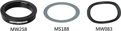 Zdjęcie produktu dla Adapter wspornika dolnego Fsa Evo Bb386 czarny 46 mm czarny 46 mm