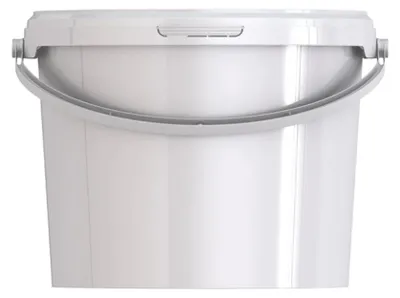 Productafbeelding van Kunststof emmer wit 5 Liter