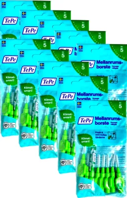 Produktbild von 10x TePe Original Interdentalbürsten - 0,8 mm  grün - 10x 8 Stück
