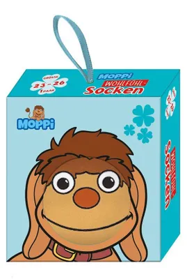 Produktbild von TRÖTSCH - Unser Sandmännchen Moppi Kindersocken Größe 23 bis 26