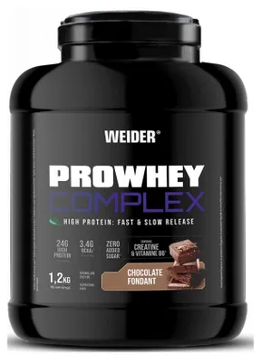 Produktbild von Weider Pro Whey Complex (1200g) Chocolate Fondant - Eiweiße - Protein-Mischung