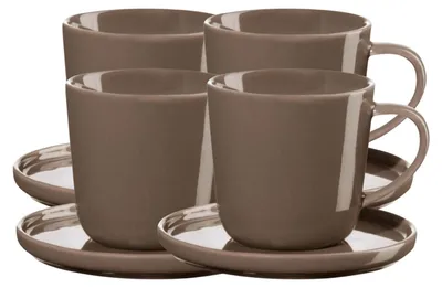 Produktbild von ASA coppa Espressotasse mit Untertasse kaori 0,08l Set4
