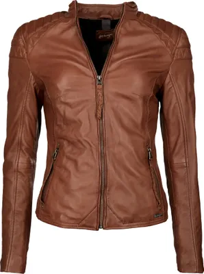Produktbild von Maze Lederjacke Brightwater Damen cognac S