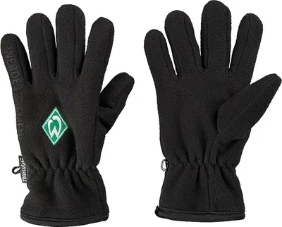 Produktbild von SV Werder Bremen Fleece-Handschuhe Raute Schwarz