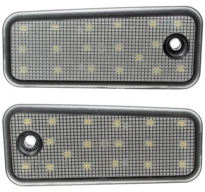 Für Hyundai Santa Fe III ab 2012- 2x LED Kennzeichenbeleuchtung Leuchten SET in der Farbe von GOLDCAR