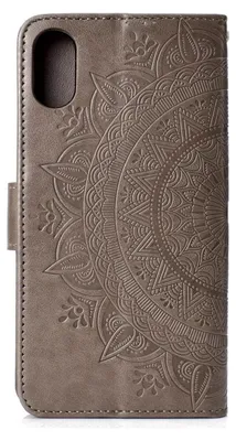 Produktbild von Xiaomi Redmi 9A Handy Hülle Flip Case Cover Tasche Handytasche Mandala