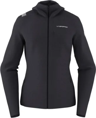 Schwarzer Chill Thermal Hoody von La Sportiva; geeignet als Midlayer für Herren.