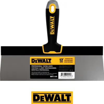 Produktbild von DEWALT Fassadenspachtel Profi 12"/305 mm Klinge mit weichem Griff rostfrei 2-137
