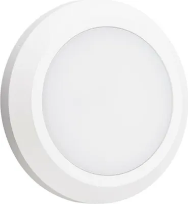 Zdjęcie produktu dla ACA Lighting LED Kinkiet zewnętrzny okrągły biały 230V AC IP65 4W 3000K 310LM RA80 SLIM01NW