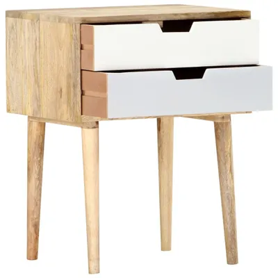 Zdjęcie produktu dla vidaXL Szafka nocna 47 x 35 x 59 cm z litego drewna mango