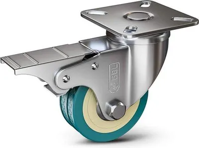 Productafbeelding van Famanu meubelrollen voor zware belasting - 4 stuks met remmen