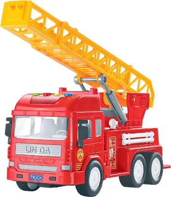 Produktbild von Luna feuerwehrauto Junior 30 cm rot/orange