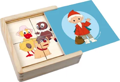 Produktbild von Erstes Holz-Puzzle Unser Sandmännchen