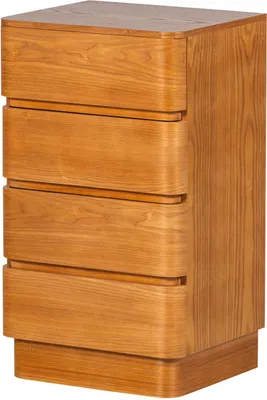 Produktbild von fejo kommode 4 schubladen mdf braun