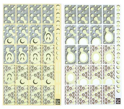 Produktbild von Hape Murmelbahn Sticker Glow in the Dark - Cosmic Dekoration
