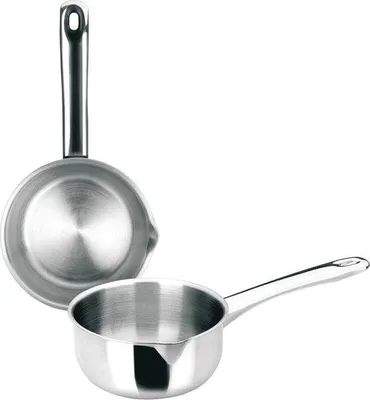 Produktbild von Famanu Bratpfanne mit Ausguss 12 cm Inox - für alle Wärmequellen
