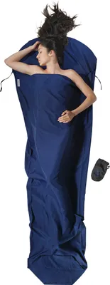 Immagine prodotto di MummyLiner™ in microfibra 241 x 90 | 56 cm Colore blu crepuscolo