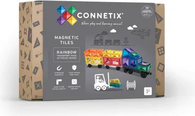 Image de Set de transport de carreaux magnétiques Connetix 50 pièces