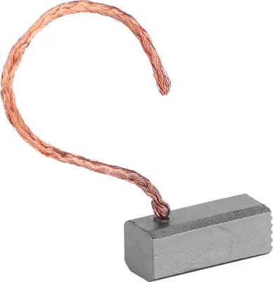 Zdjęcie produktu dla 100 sztuk szczotek węglowych do silnika miniaturowej pompy membranowej J420 jako części zamienne, 6 x 6 x 15 mm