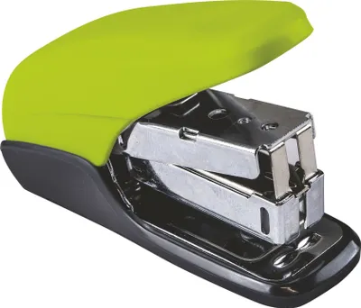 Produktbild von Mini Heftgerät / Heftmaschine + 640 Heftklammern / Farbe: schwarz-grün