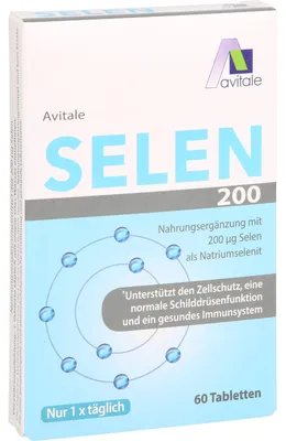 Obrázok produktu pre Avitale Selén 200 ug tablety, 60 ks tabliet